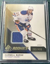 2014/15 SP Game Used Rookies Darnell Nurse /499 Edmonton Oilers #200