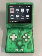 Anbernic RG 35XX SP Handheld Game Console (Green) - 256GB SD + Case - US Seller