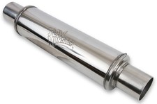 Flowmonster 14416-fm 409ss Round Case Absorption Muffler Flowmonster 14416-fm 409ss Round Case Absorption Muffler