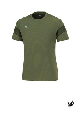 Mizuno Training Wear Dry Aeroflow T-Shirt Short Sleeve Sweat Absorbent Quick S