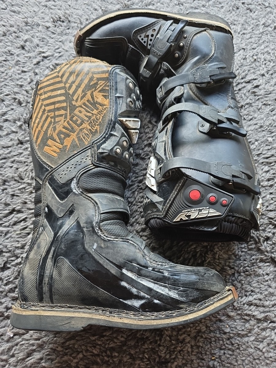 Dirt Bike Boots Fly Racing Motocross Boots Fly Racing Maverik MX