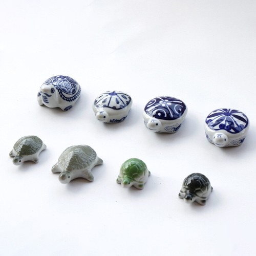 Garden Floating Ceramics Goldfish Turtle Outdoor Ornament Yard Patio Decor 1PCS - Bild 11 von 31