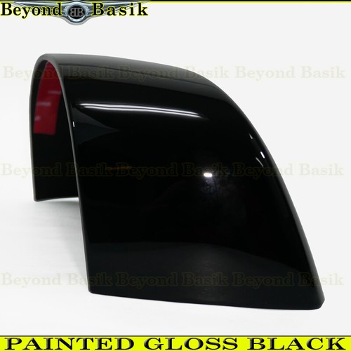 2007 08 09 10 11 2012 2013 Chevy Silverado GMC Sierra GLOSS BLACK Mirror Covers - Picture 6 of 11