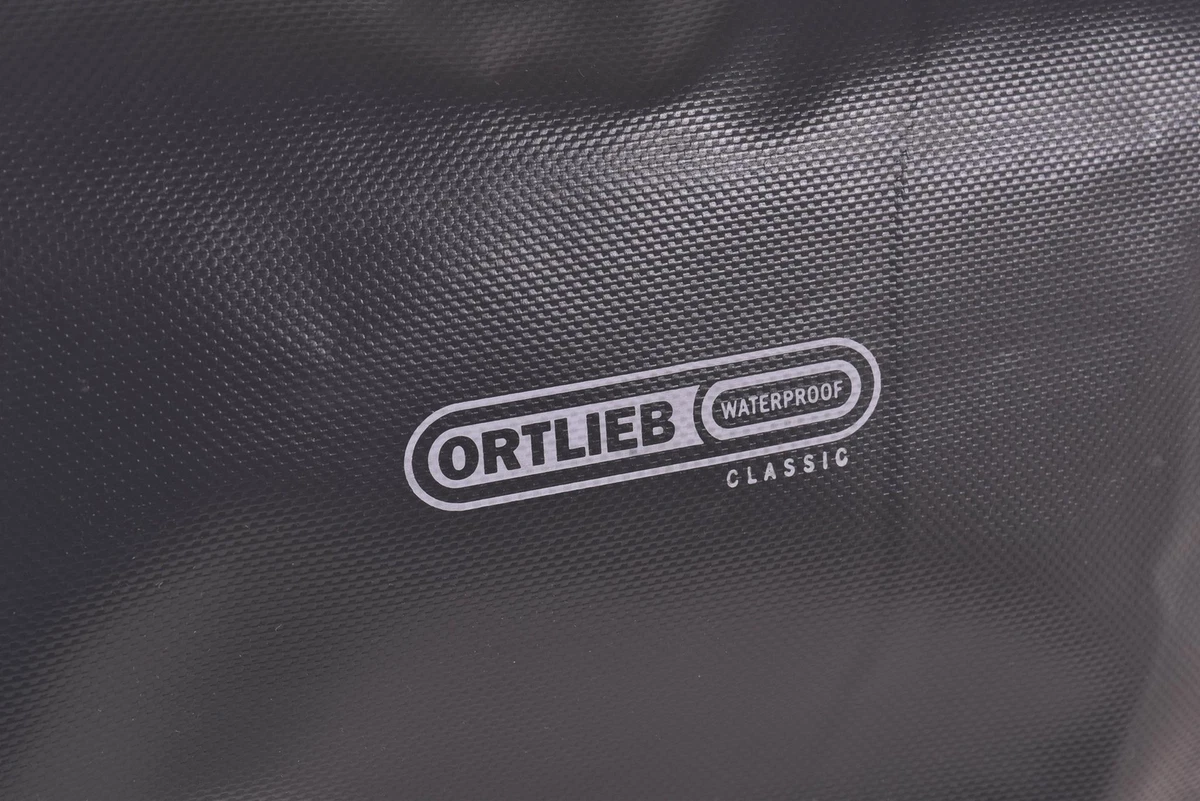 USED Ortlieb Back Roller Classic Waterproof Pannier Set w Commuter Insert Gray