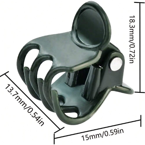 Orchid Plant Support Clips Small Garden Stem Clips Mini 1cm Plastic Flower Clamp - Picture 3 of 13