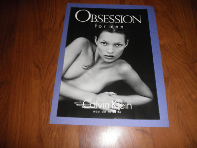 Two KATE MOSS-Vintage Obsession Ads-1993 & 1995