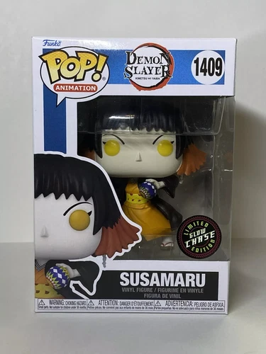 Funko POP! Animation - Demon Slayer - SUSAMARU CHASE GLOW #1409  NEW + Protector