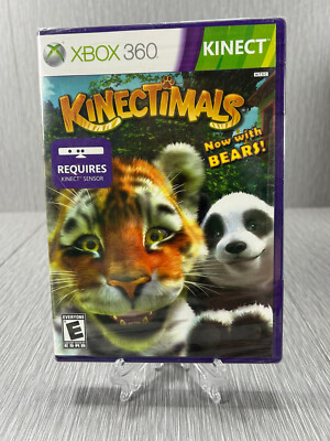 Kinectimals Now with Bears Xbox 360 New Factory Sealed NEW