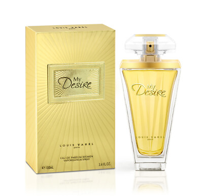 My Desire by Louis Varel 100ml EDP Spray - Free Express Shipping