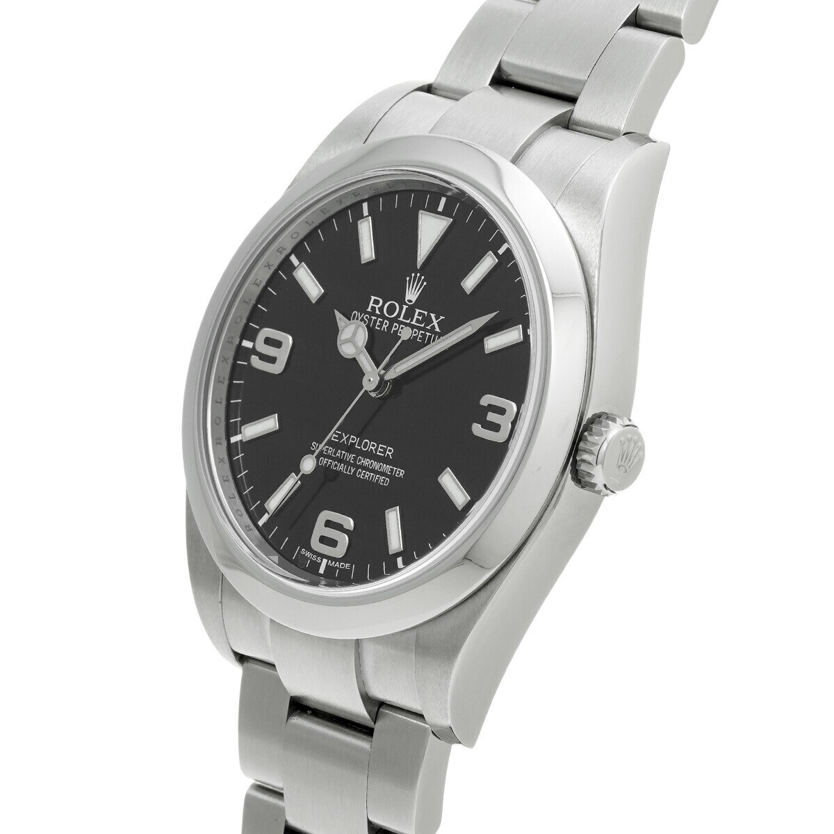 R&Y❤︎Briller様　✳️112個　ミンクファー ROLEX Explorer 214270 Random Serial Men's Watch From Japan