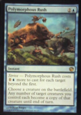Polymorphous Rush - Journey Into Nyx: #46, Magic: The Gathering Nm R140