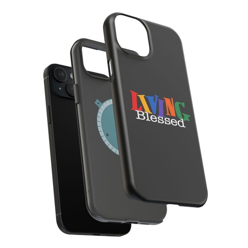 Magnetic Tough Cases - Colorful 'Living Blessed' Design, Phone Protection, Gift - 第 61/105 張圖片
