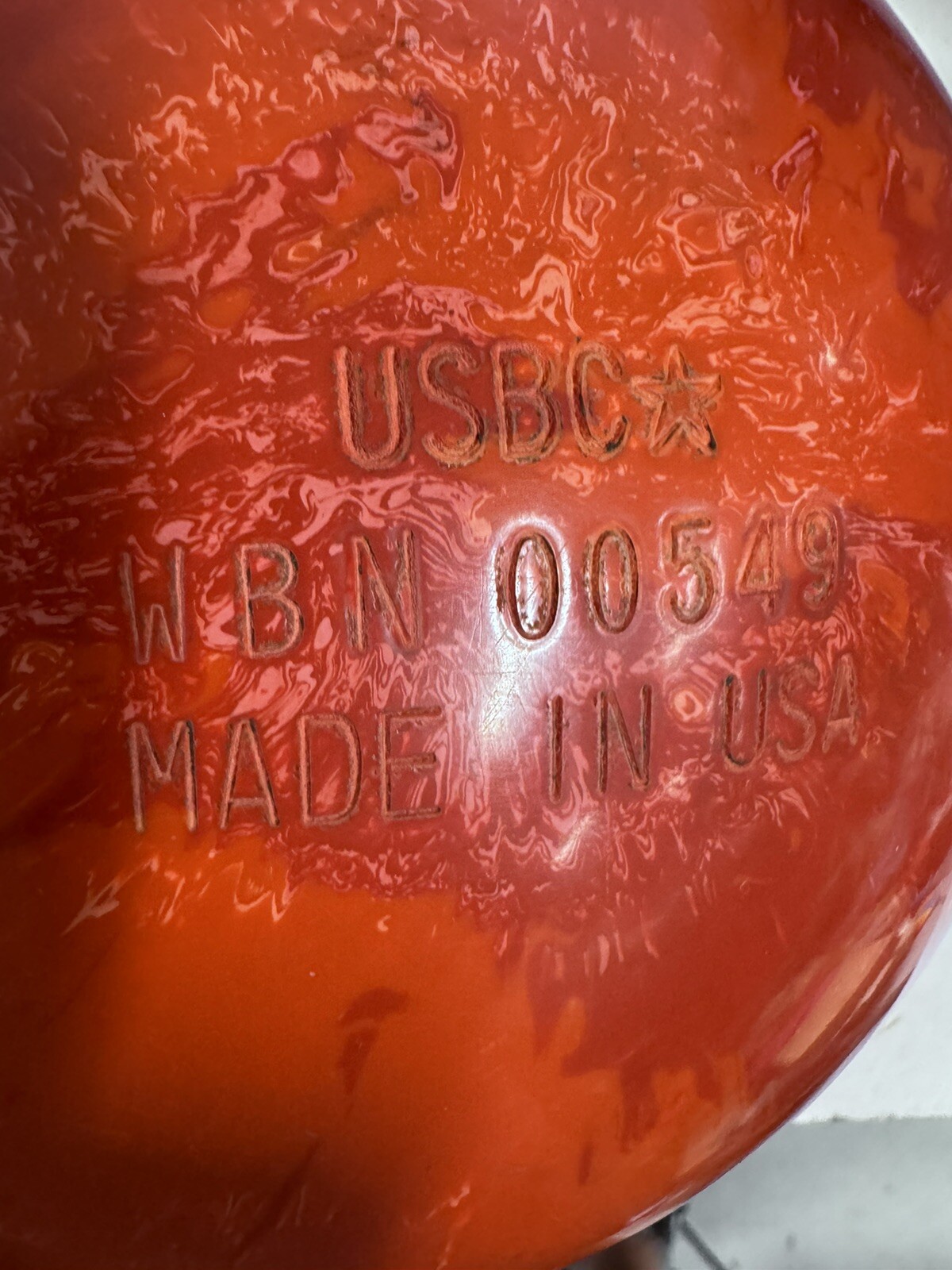 Motiv Venom Recoil 14.25lb Bowling Ball Orange W Original Box Drilled 3 Hole BH