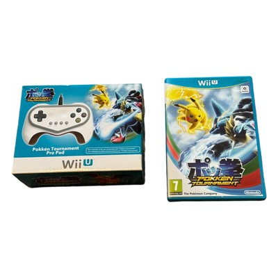 Pokken Tournament (Nintendo Wii U) PAL UKV & Neu Sealed Pro Pad Hori Pokemon