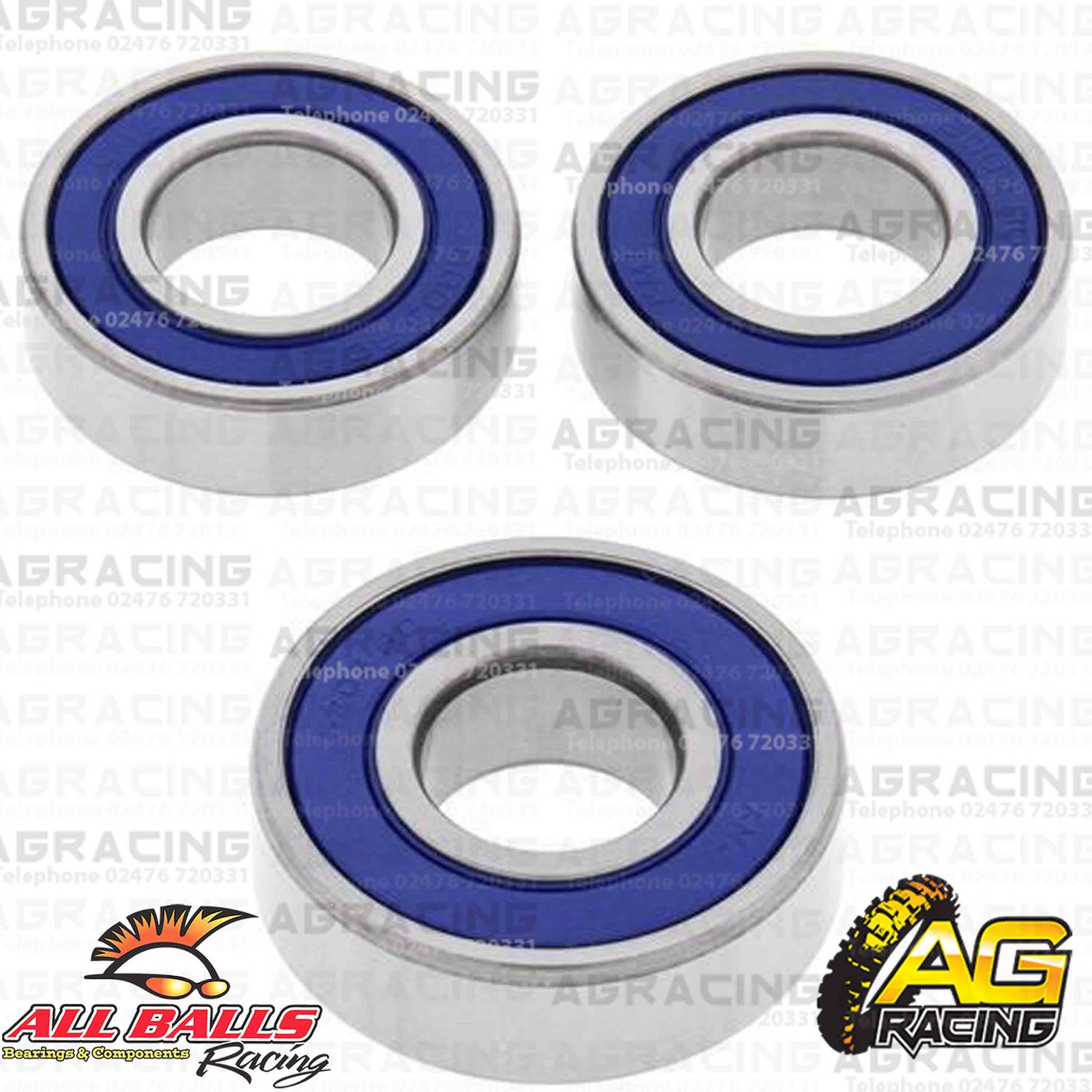 All Balls Rear Wheel Bearings Bearing Kit For KTM SX 65 20002017 0017