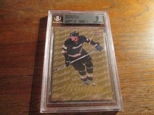 2007-08 ULTRA HOCKEY GOLD ROOKIE CARD of BOBBY RYAN #254 GRADED 9 MINT 