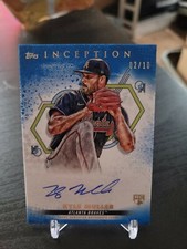 2022 Topps Inception Kyle Muller Blue RC Auto /10 Sp MLB Atlanta Braves