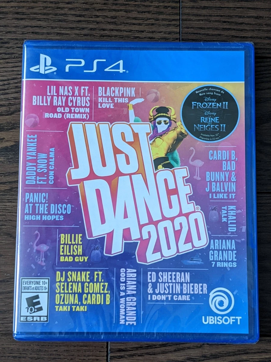 Brand New Just Dance 2020 Video Game Sony PS4 2019 Sealed Free Shipping