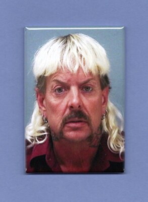 JOE EXOTIC MUGSHOT *2X3 FRIDGE MAGNET* TV STAR THE TIGER KING ANIMAL PARK TIGERS