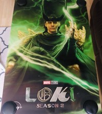 LOKI SEASON 2 Original Double Sided Movie Poster DS 27X40 MARVEL Disney+ Vsn C