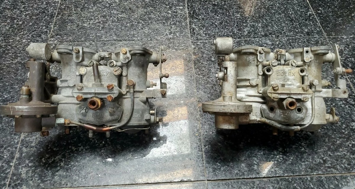 Mercedes 190SL Solex Carburetor PHH 44 OEM original W121 matched