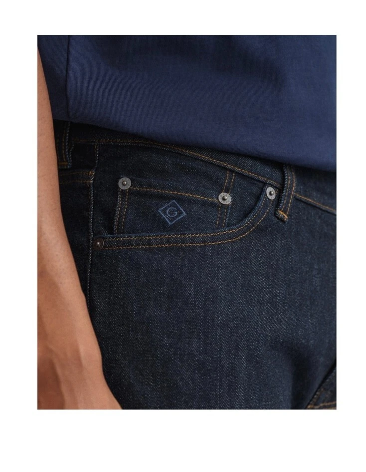 Gant. Pantalón vaquero slim. W33 L34 - Imagen 3 de 4