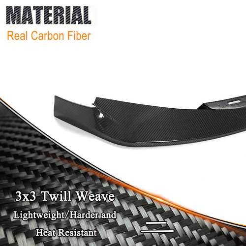 Echt Carbon Frontspoiler Frontlippe Spoilerschwert für BMW G80 M3 G82 G83 M4  - Bild 7 von 12