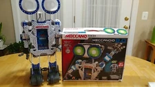 MECCANO ERECTOR BLUE HUMANOID G15  2.0 PERSONAL ROBOT PARTS FLAT SHIPPING 4.99