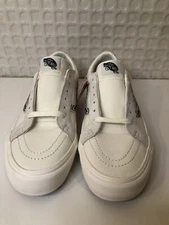 VANS Size 8.5M/10W Sk8-Low Reissue Snake Marshmallow Canvas 500714