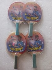 4 Childrens Light Weight 10" Table Tennis Ping Pong Paddles LEL PRO