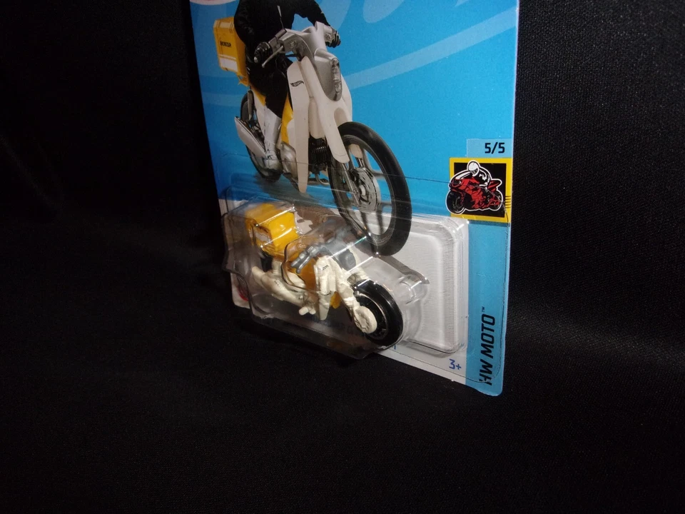 2024 Hot Wheels 160/250 Honda Super Cub Custom  Dollar General Exclusive - Image 3 of 4