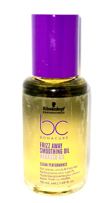 Schwarzkopf BC Bonacure Frizz Away Smoothing Oil, Haaröl, 50ml