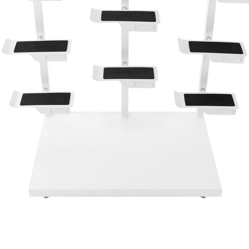 18 Pairs Capacity Floor Standing Steel Shoe Organizer Stand Shoe Display Shelf - Picture 6 of 9