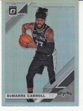 2019-20 Panini Prizm Optic Holo DeMarre Carroll San Antonio Spurs Card #117