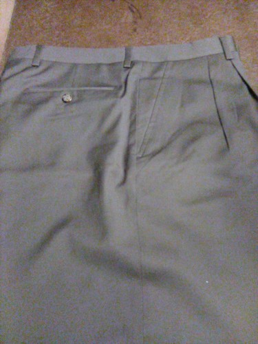 GIORGIO BALESTRO BRAND NEW 100%WOOL BROWN PANTS / SLACKS MADE IN ITALY (TAGS) - Picture 12 of 12