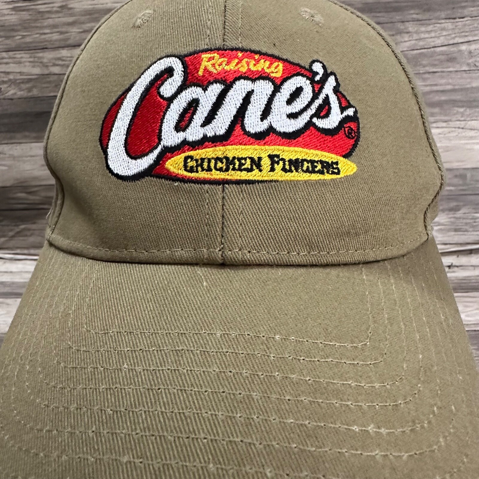 Raising Cane's Hat Chicken Fingers Cap Employee Logo … Gem