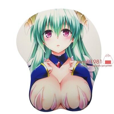 To Love Darkness ルン エルシ ジュエリア Anime Mousepad 3d Chest Silicone Mat Wrist Rest Ebay