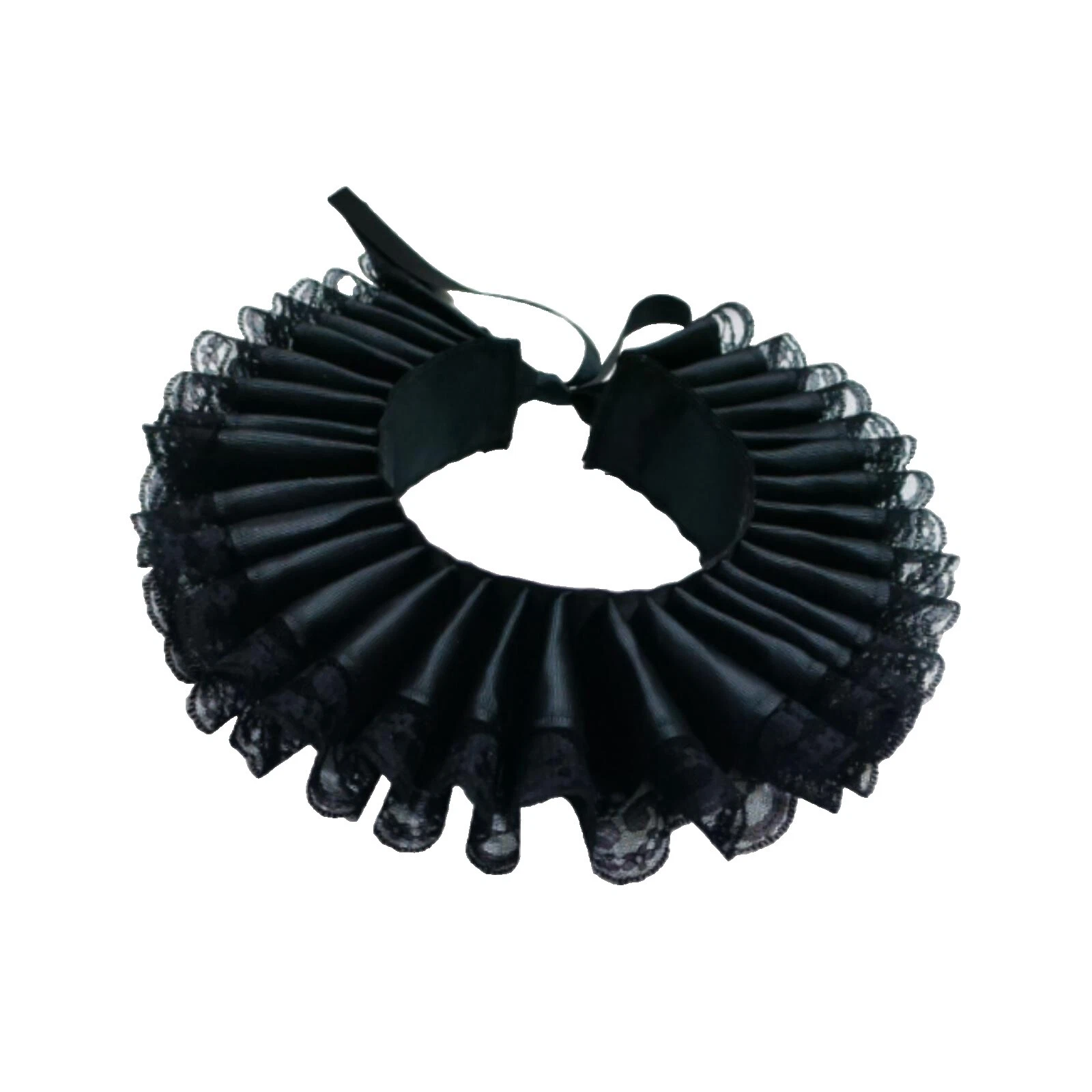 Bufandas y estolas negro volantes para Mujeres