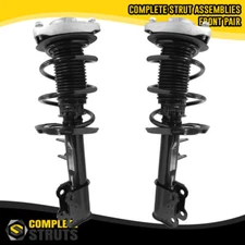 2014-2018 Mercedes CLA250 AWD Front Pair Complete Strut & Coil Spring Assemblies