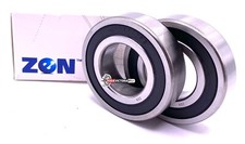  Qty. 02  ZEN 62/32 2RS Deep Groove Ball Bearing, Rubber Sealed 32x65x17 mm