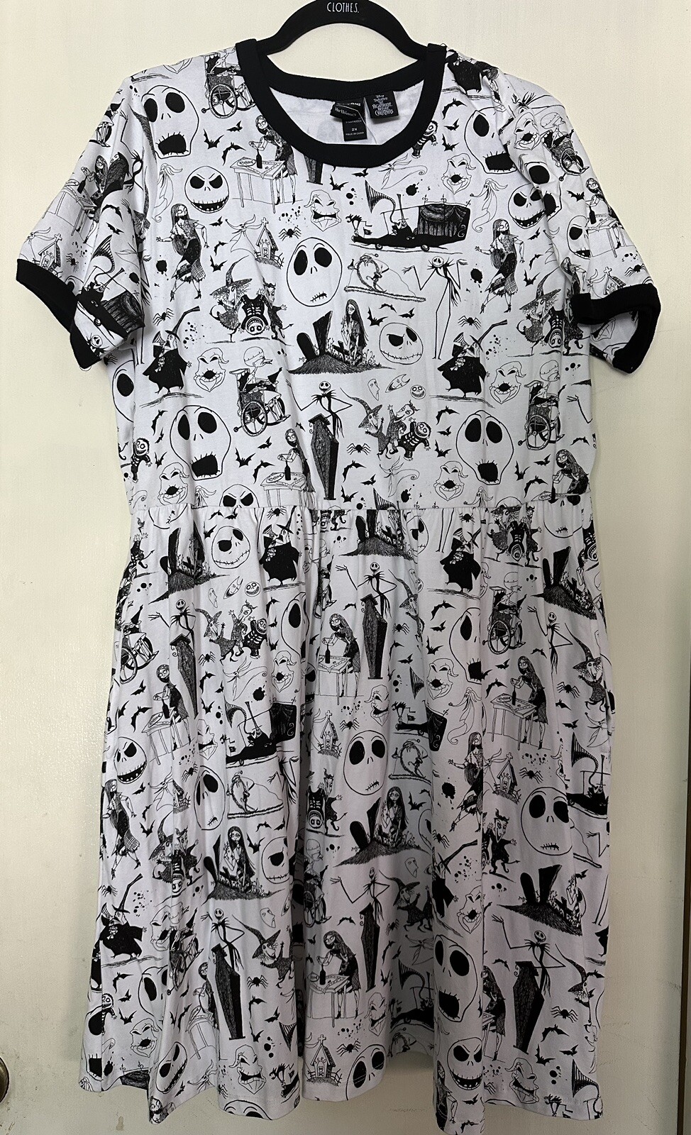 Disney Parks Her Universe Nightmare Before Christmas Dress  2XL