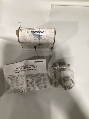 Tyco 963558-01 C-250E Integral Strainer Steam Trap Yarway