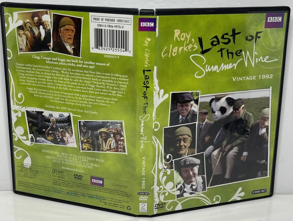Last Of The Summer Wine Vintage 1992 (Dvd, 2012,  BBC TV Series, Roy Clarke) Cad - Image 3 of 4