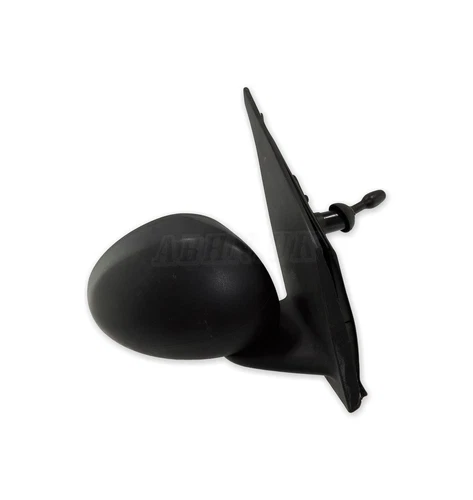 Toyota Aygo Citroen C1 107 Mk1 (05-14) Right Side Manual Wing Mirror Matte Black