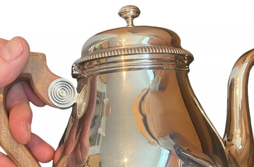 SUPERB SILVER PLATED CHRISTOFLE GALLIA TEA & COFFEE SET 4 PIECE RETAIL £4000+ - Picture 6 of 11