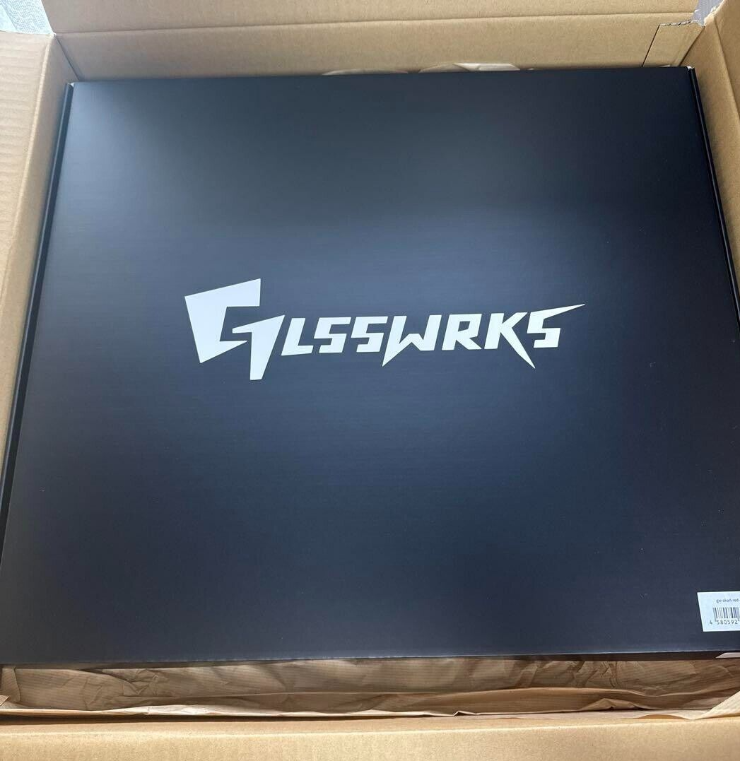 GLSSWRKS Akari Premium Glass Mousepad Gaming Mousepad Red GLSSWRKS Akari Premium Glass Mousepad Gaming Mousepad Red