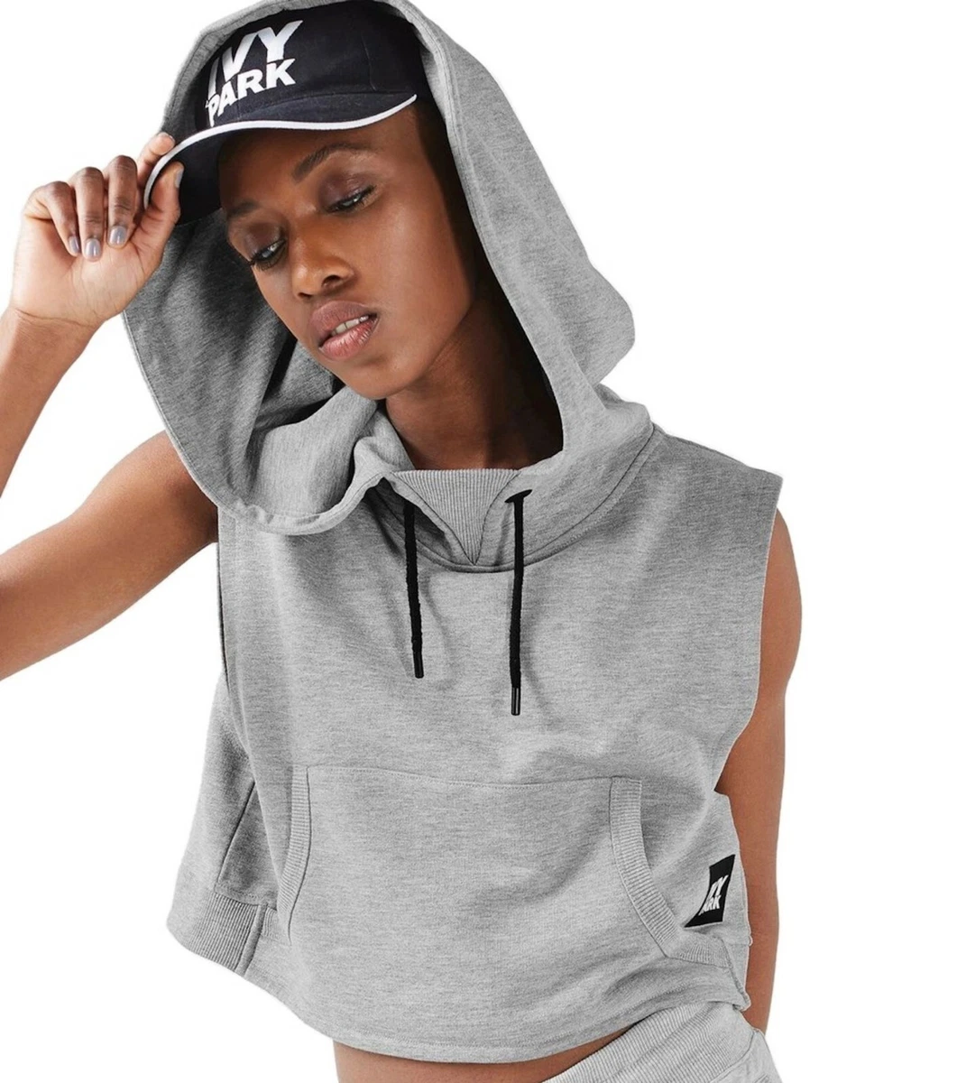 Ivy park crop store top hoodie