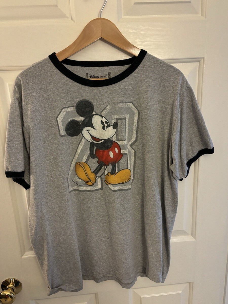 Mens Mickey Mouse Ringer T Shirt Bshop Official | THE SHINZONE Mickey