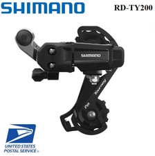 Shimano Tourney RD-TY200 6/7 Speed Bolt on GS Rear Derailleur