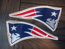 Patriots full size helmet decal set